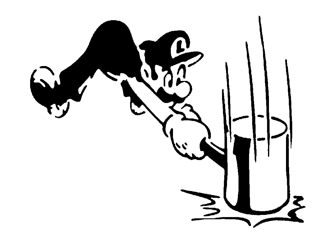 Hammer luigi stencil by longquang on
