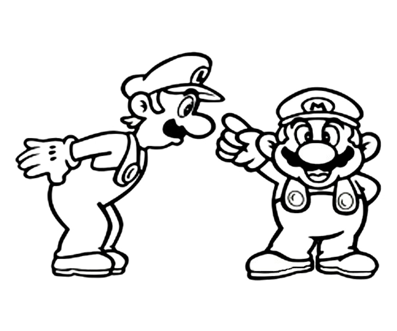Super mario brothers decal
