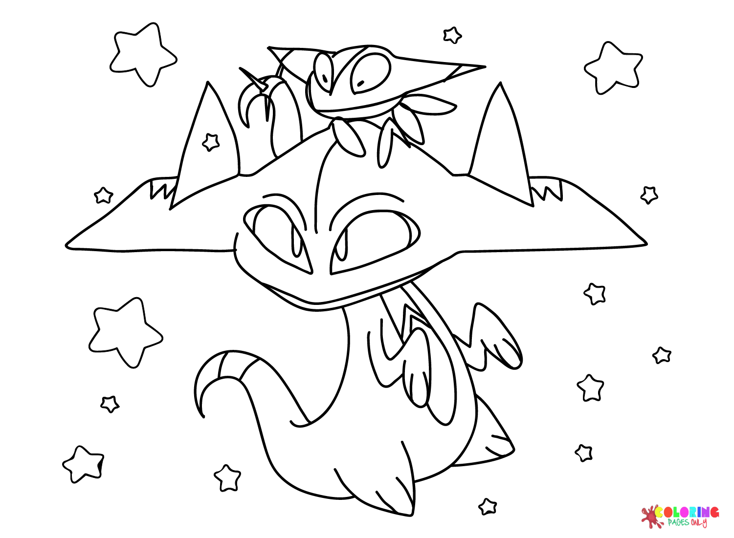Drakloak coloring pages printable for free download