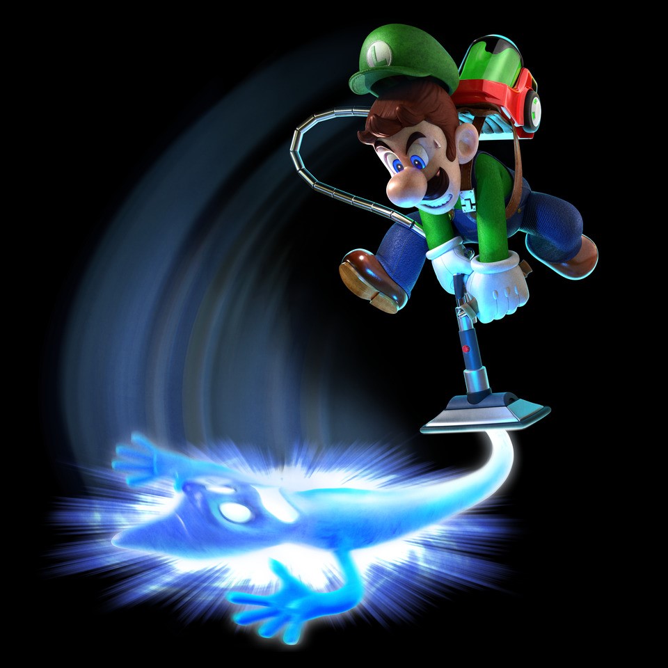 Luigis mansion boxart screenshots art fact sheet