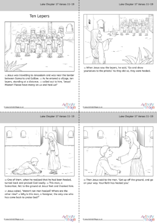 Ten lepers bible stories for kids le
