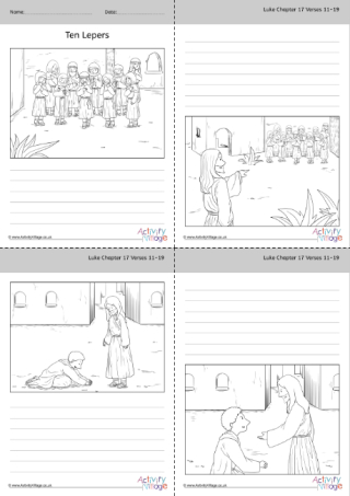 Ten lepers bible stories for kids le