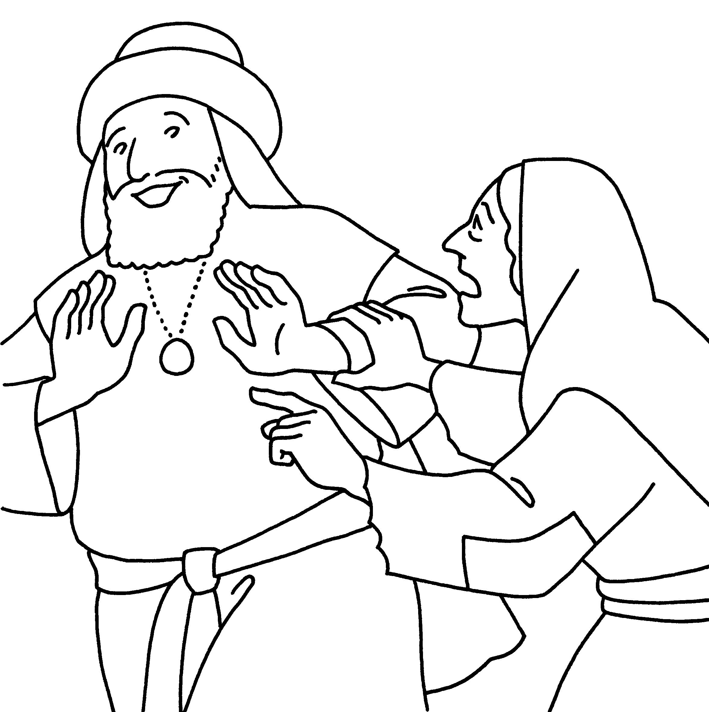 The parable of the persistent widow luke