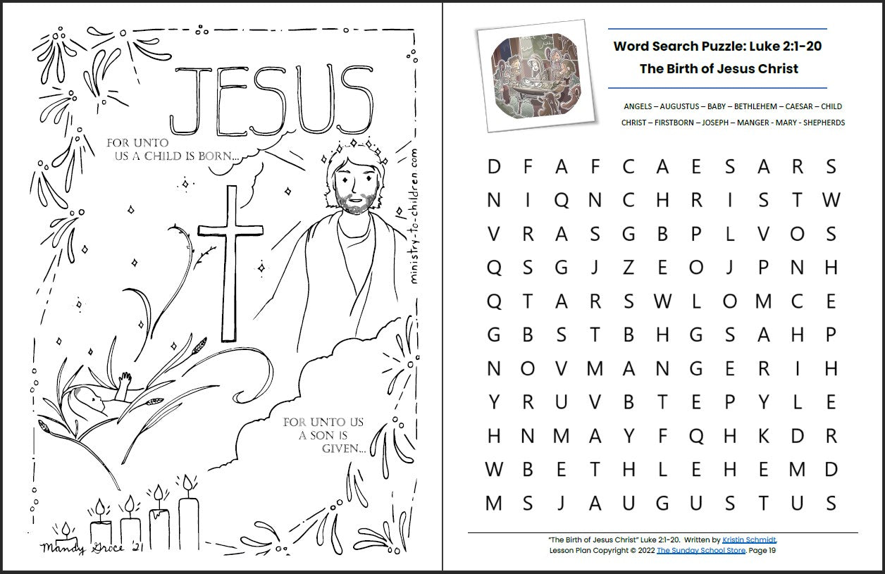 The birth of jesus christ luke