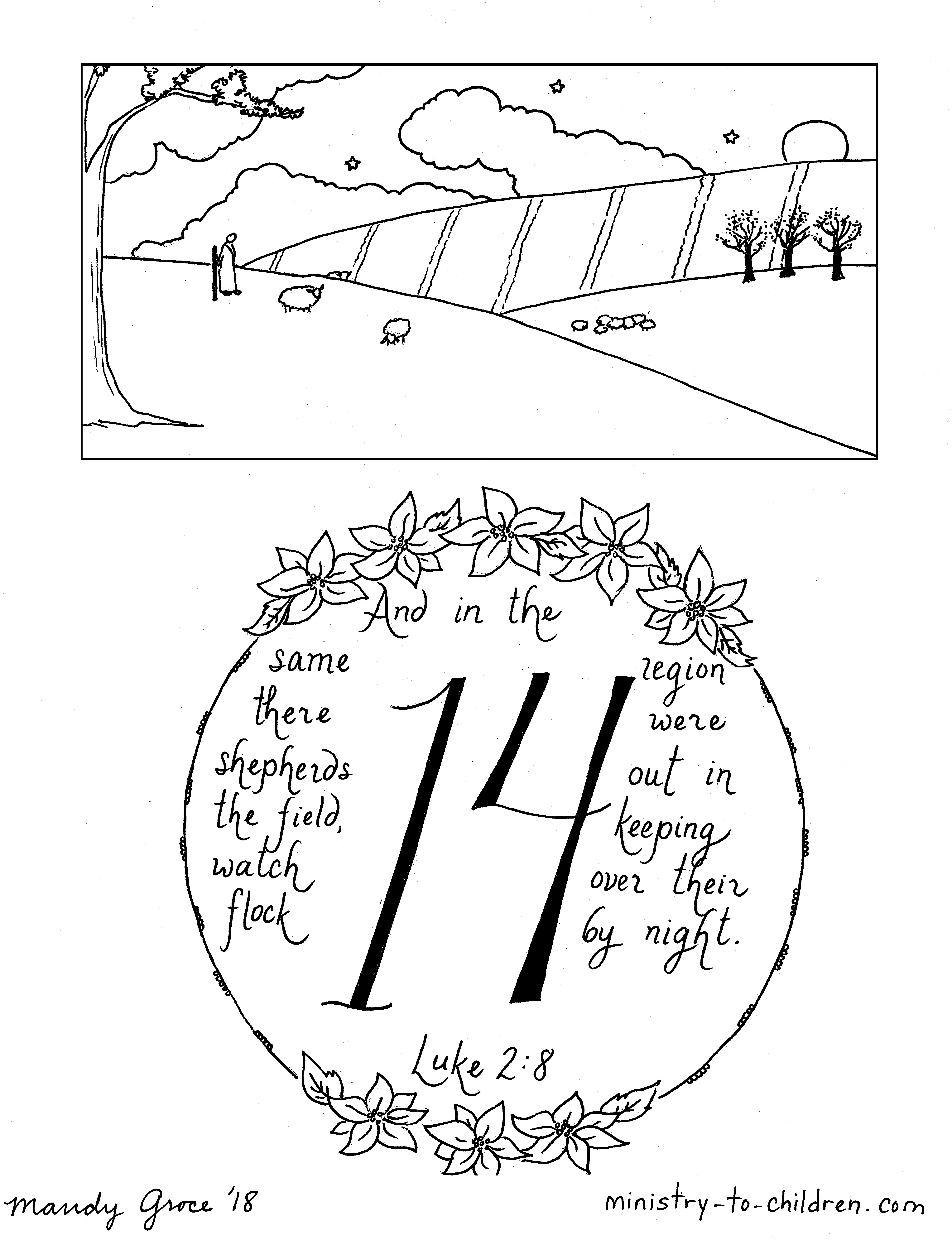 Advent coloring pages activities for kids â sunday school