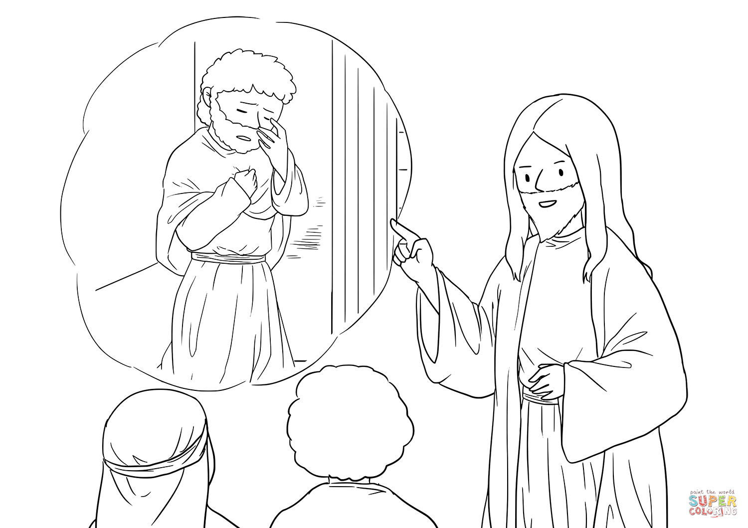 Luke two prayers coloring page free printable coloring pages