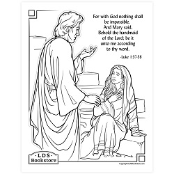 E follow me coloring page