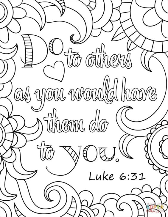 Enjoy coloring with luke from the bible