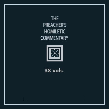 Preachers homiletic mentary vols bible software