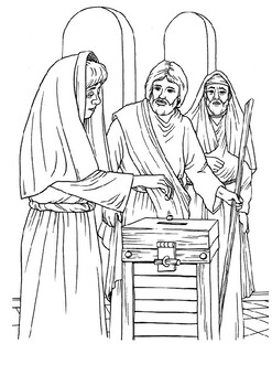 Jesus and the widows mite luke