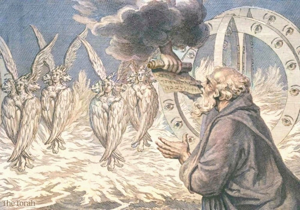 Ezekiels vision of god and the chariot