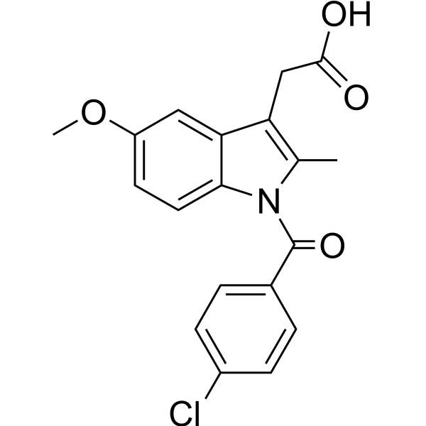 Indomethacin indometacin cox inhibitor