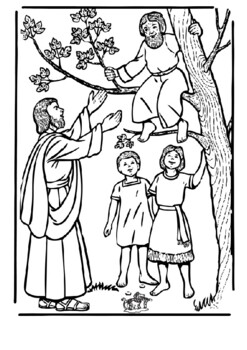 Jesus and zacchaeus luke