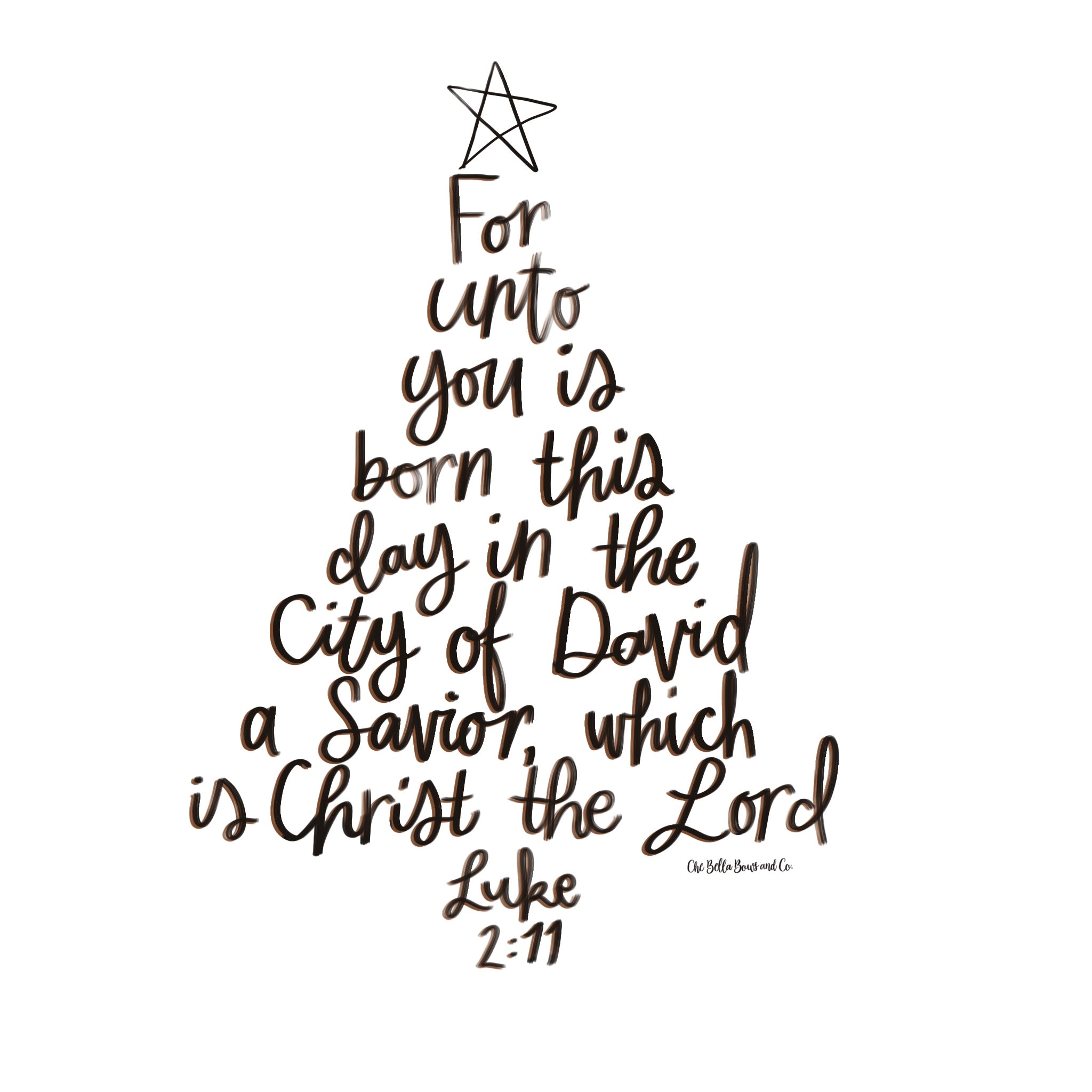Luke christmas tree coloring page