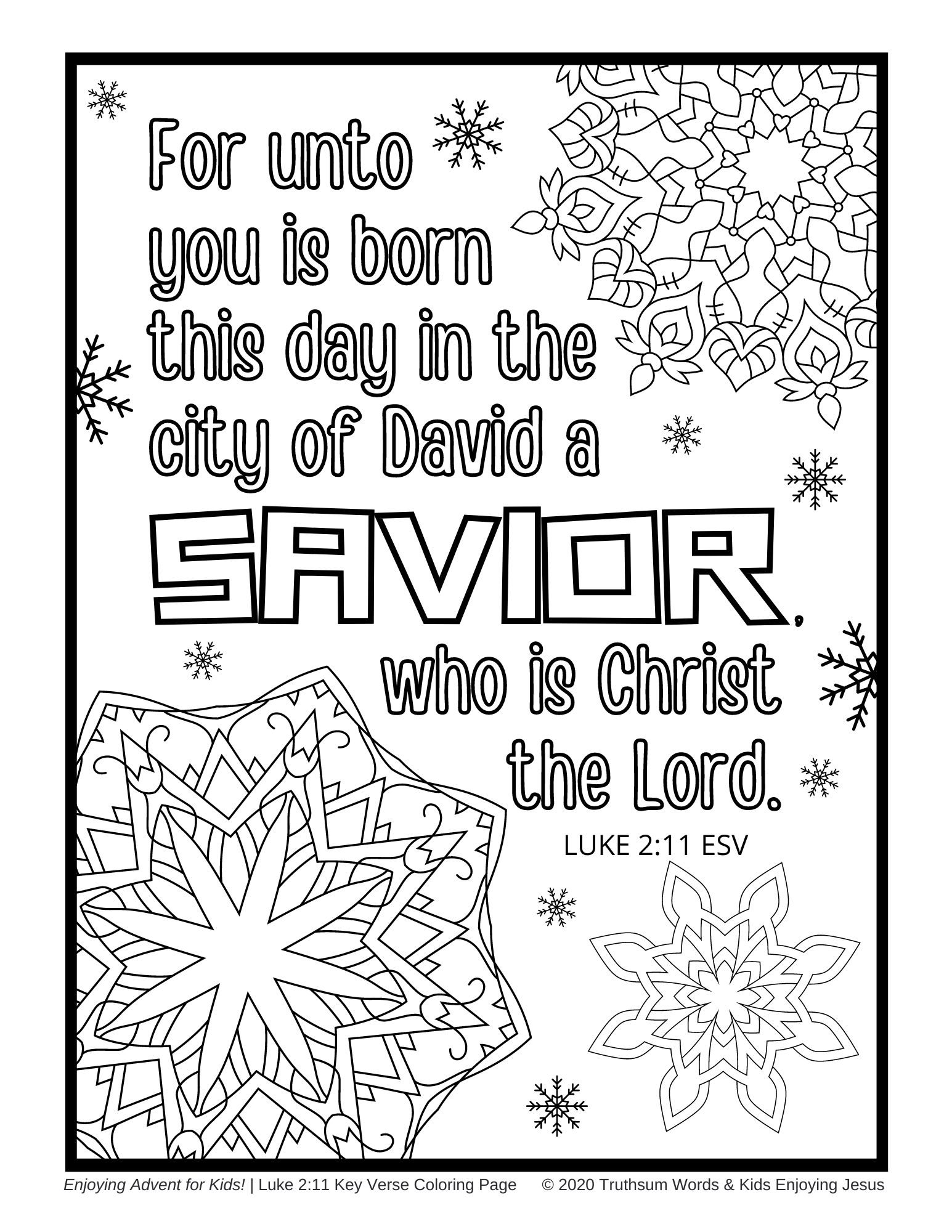 Enjoying advent activity guide â kids enjoying jesus