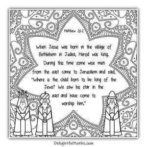 Delightful paths adult bible coloring book â christmas
