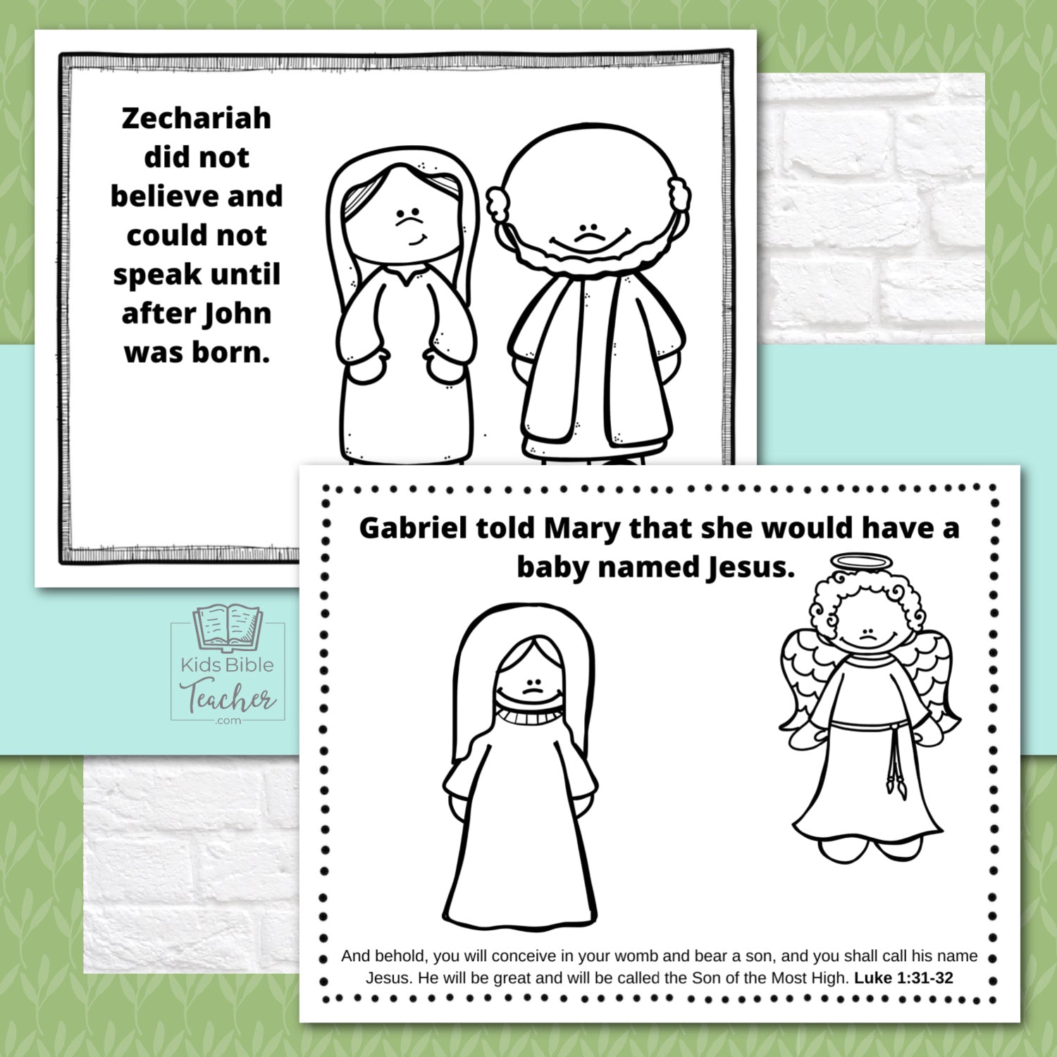 Jesus birth christmas coloring pages page bible nativity story â kids bible teacher
