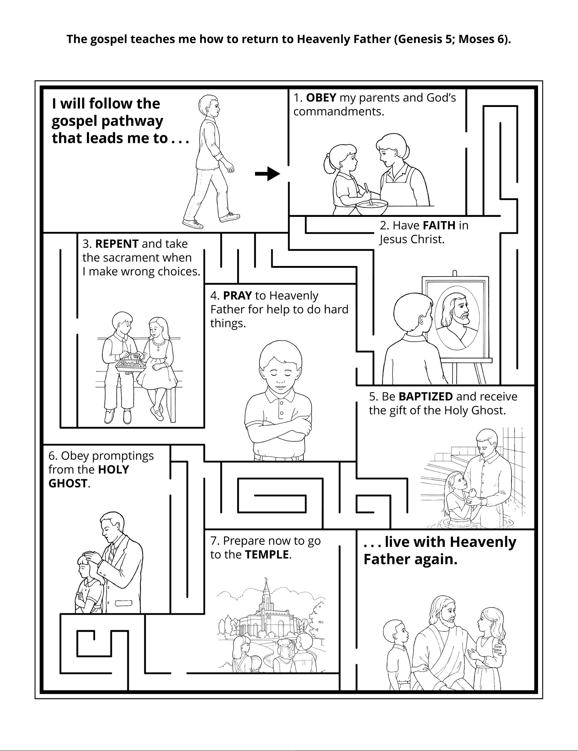 Old testament activity pages