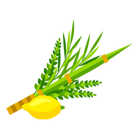 Lulav and etrog cliparts stock vector and royalty free lulav and etrog illustrations
