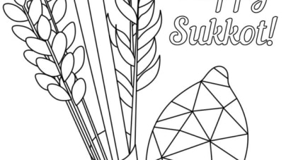 Free sukkot coloring pages to print out and color online