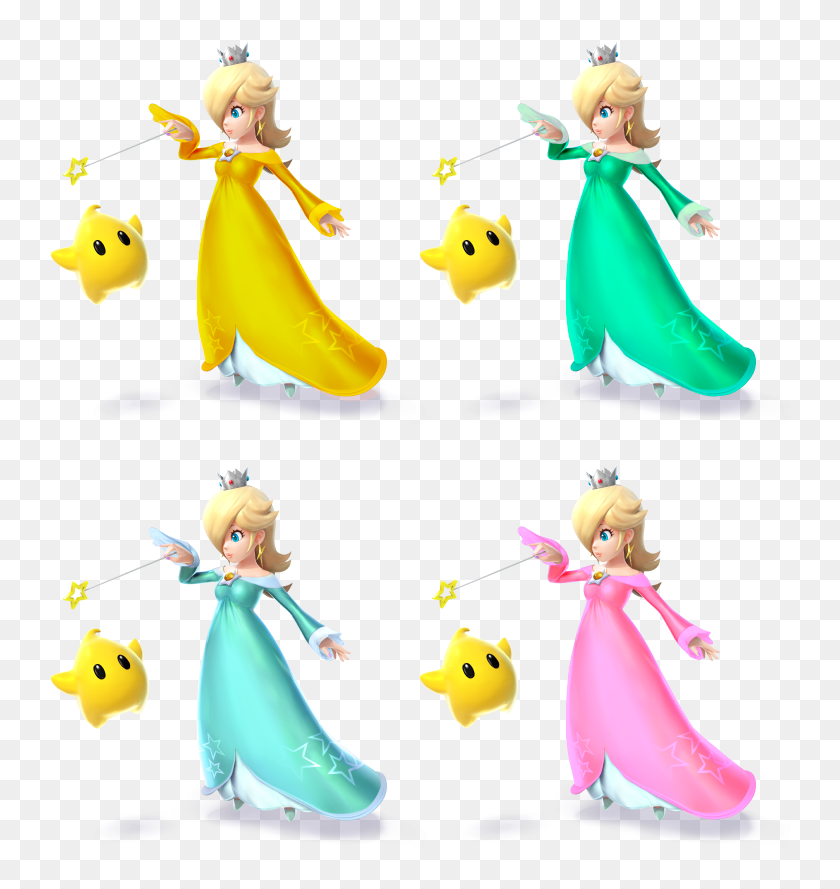 Rosalina drawing coloring page