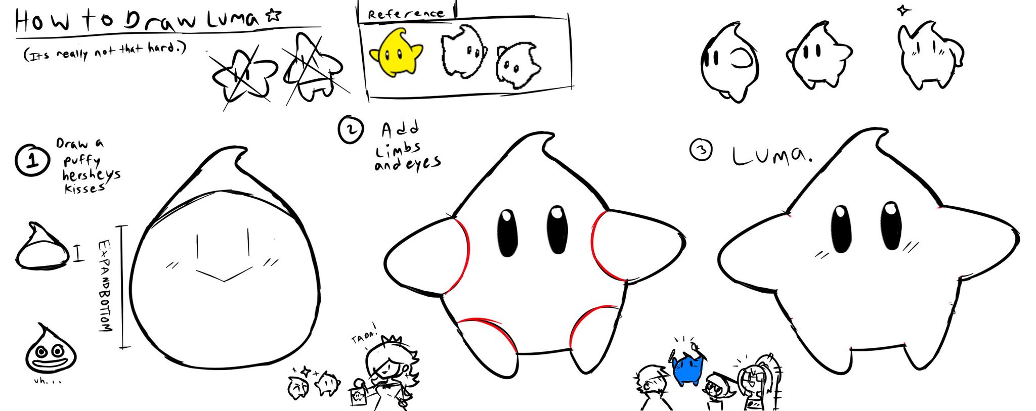 X äçtsumibroïãjust for fun im gonna show you how i draw luma httpstcodkgqnã x
