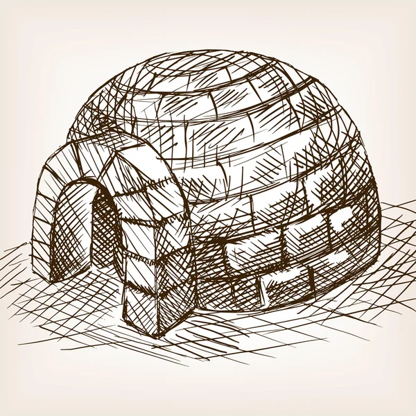Vektoritaiteen kuvapankkikuvat igloo