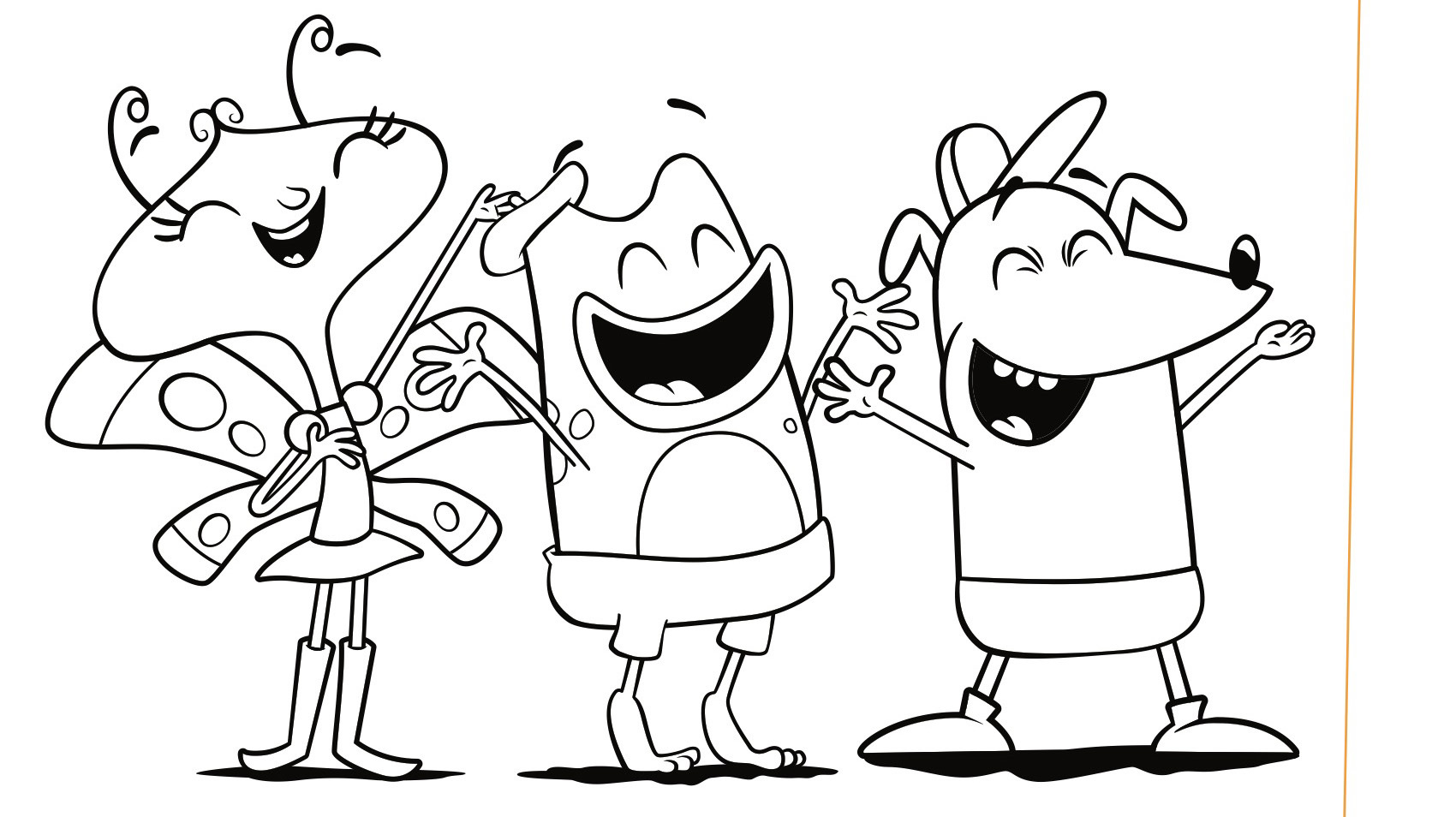 Adventure with lets go luna coloring page â kids for parents