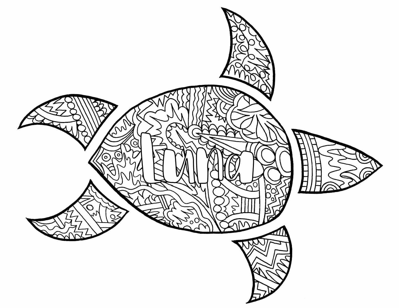 Luna coloring pages
