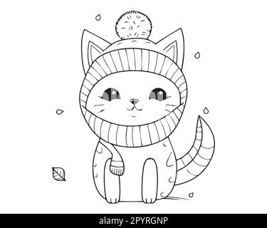 A collection of cats and moon drawings silhouette coloring pages cat line art vector stock vector image art