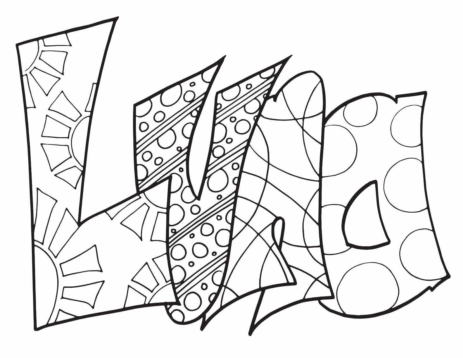 Luna coloring pages