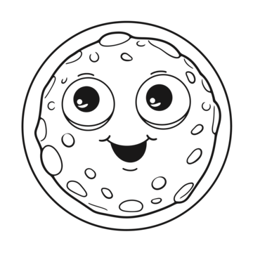 Cute face coloring page png transparent images free download vector files