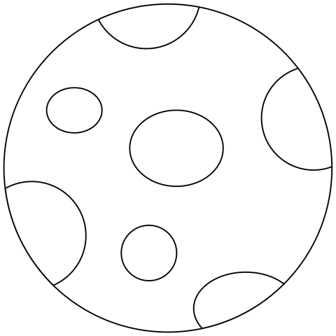 Full moon emoji coloring page free printable coloring pages