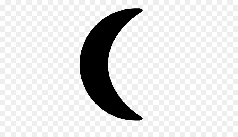 Crescent moon drawing png download