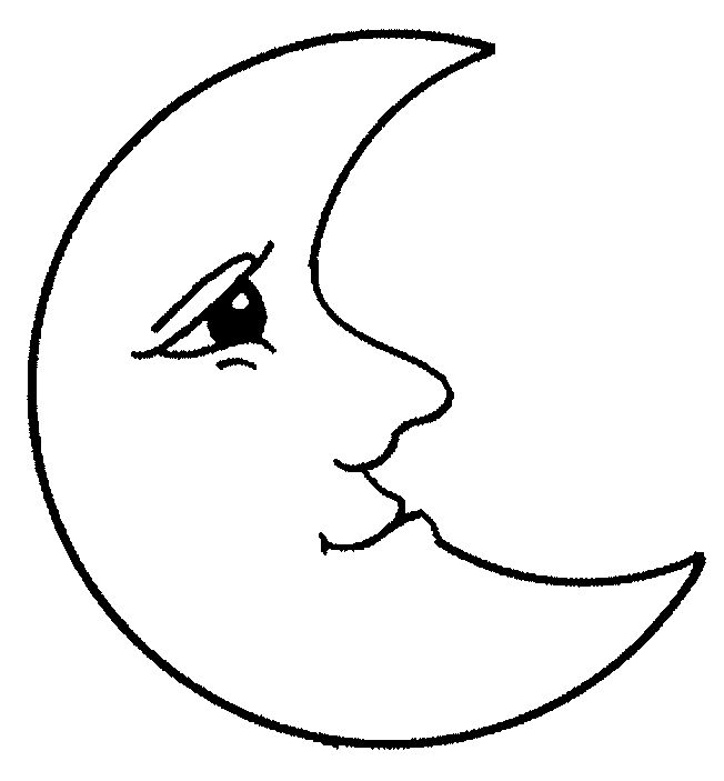 Luna para colorear dibujos de lunas para imprimir y pintar dibujos de la luna dibujos dibujo de sol