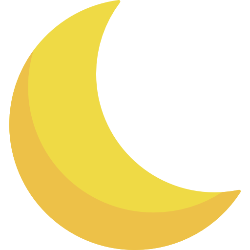 Crescent moon