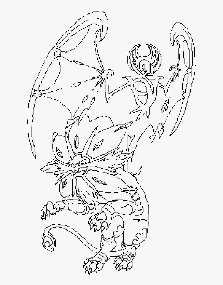 Fantastic lunala coloring pages pdf to print