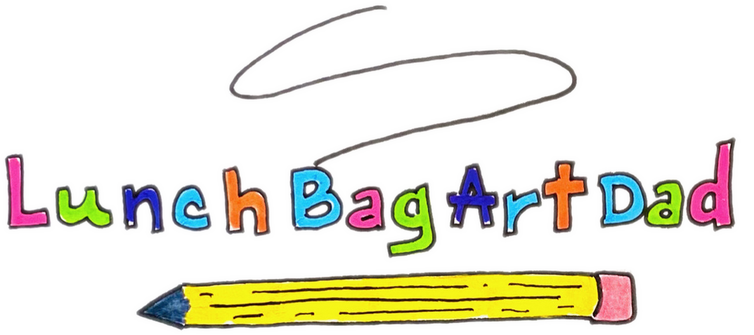 Lunch bag art dad