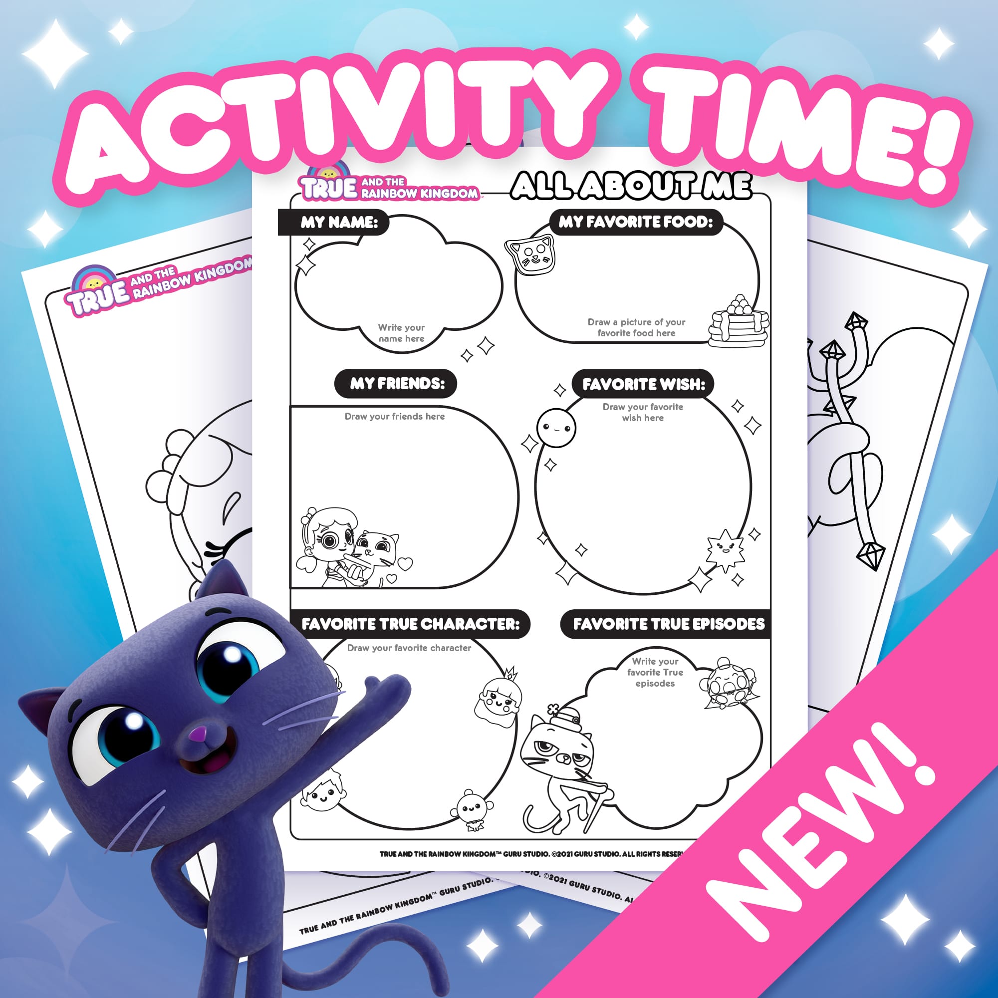 True and the rainbow kingdom activities