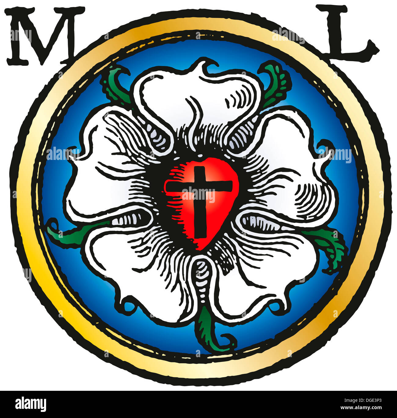 Luther rose luther seal symbol hi