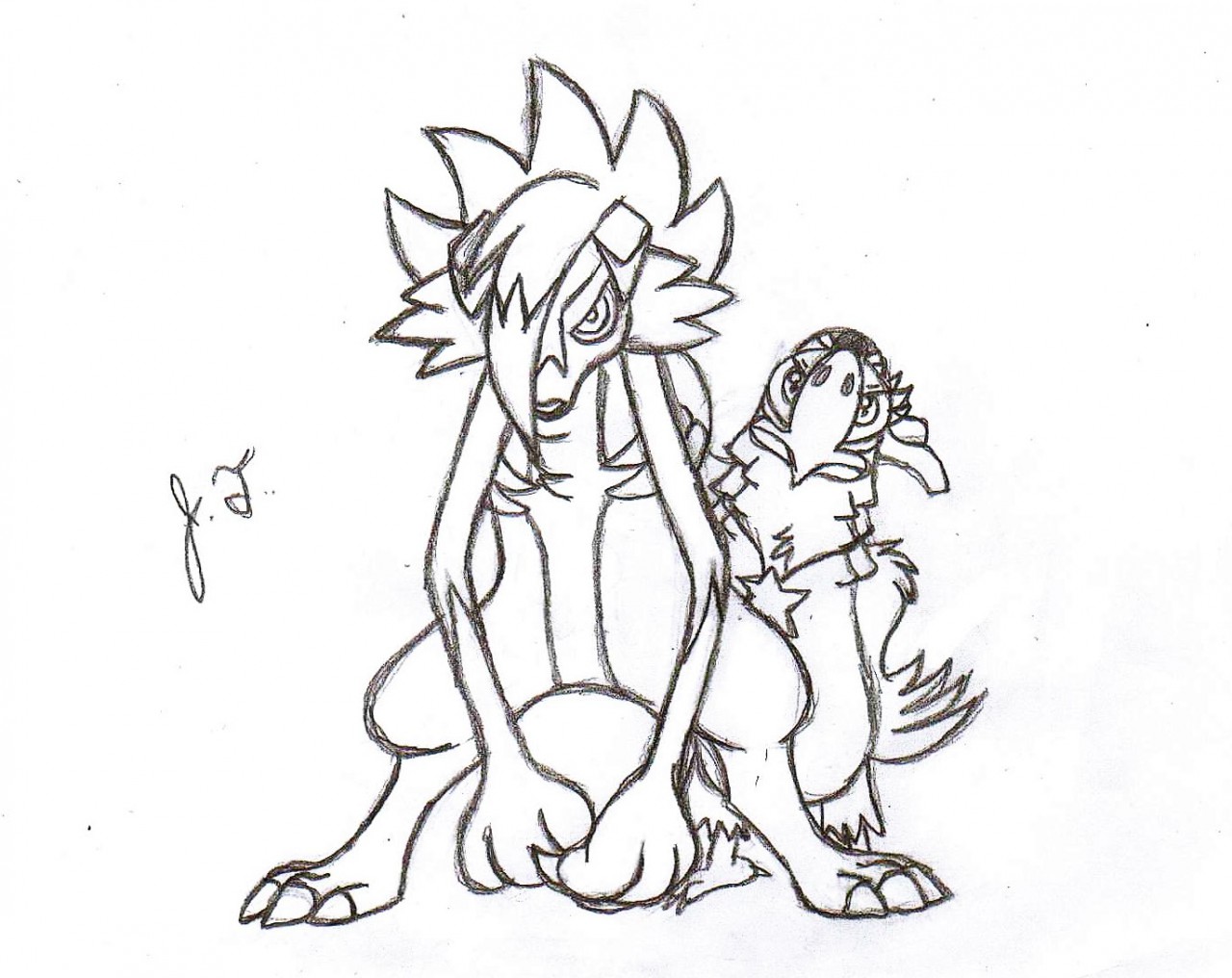 Pokemon drawings