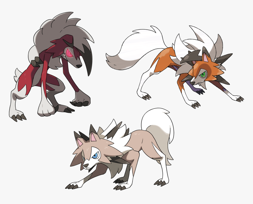 Pokemon lycanroc hd png download transparent png image