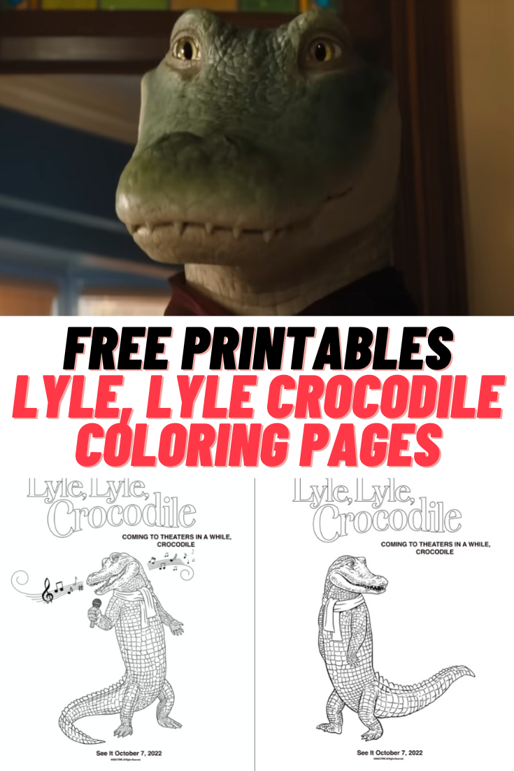 Free lyle lyle crocodile coloring pages