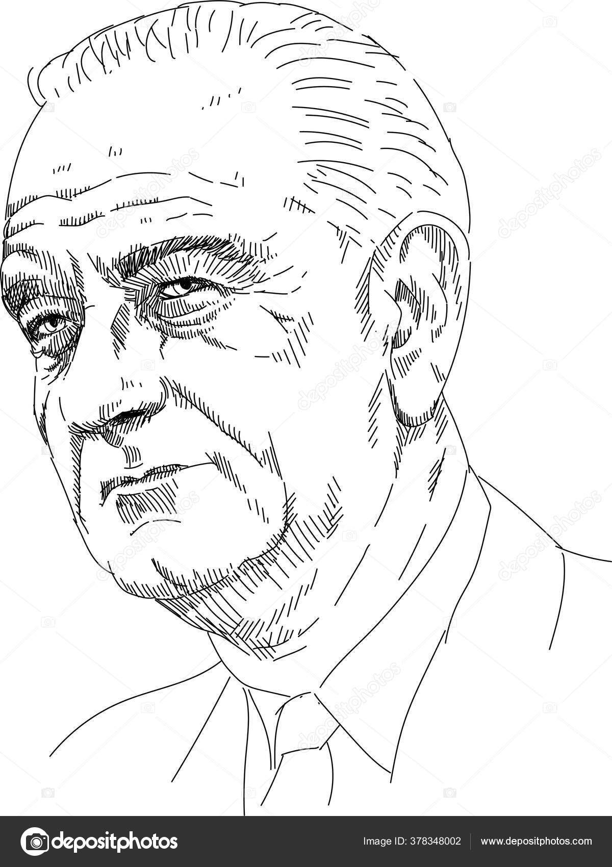 Lyndon johnson president stock vector by liogkih
