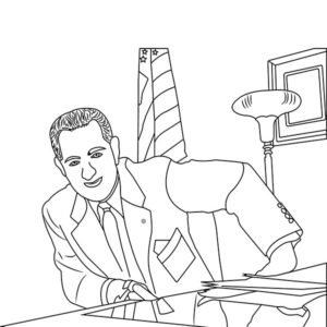 Us presidents coloring pages printable for free download
