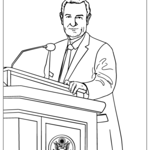 Us presidents coloring pages printable for free download
