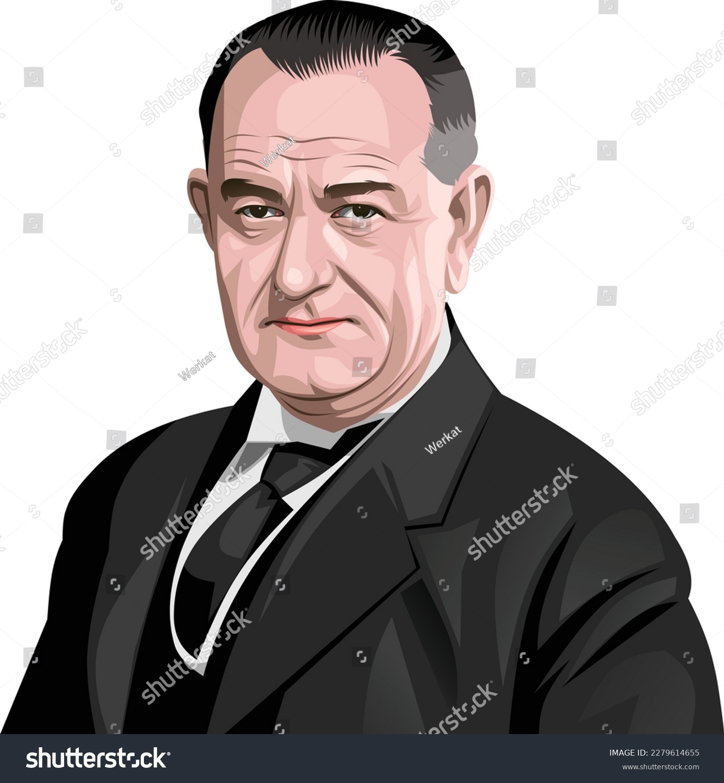 Lyndon johnson over royalty