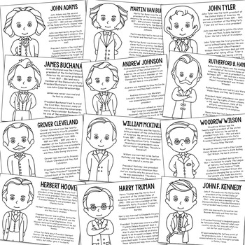 President joe biden coloring page craft activity presidents day printable