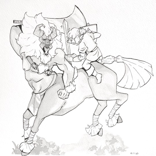 Linktober day ridemounttransport lynels are