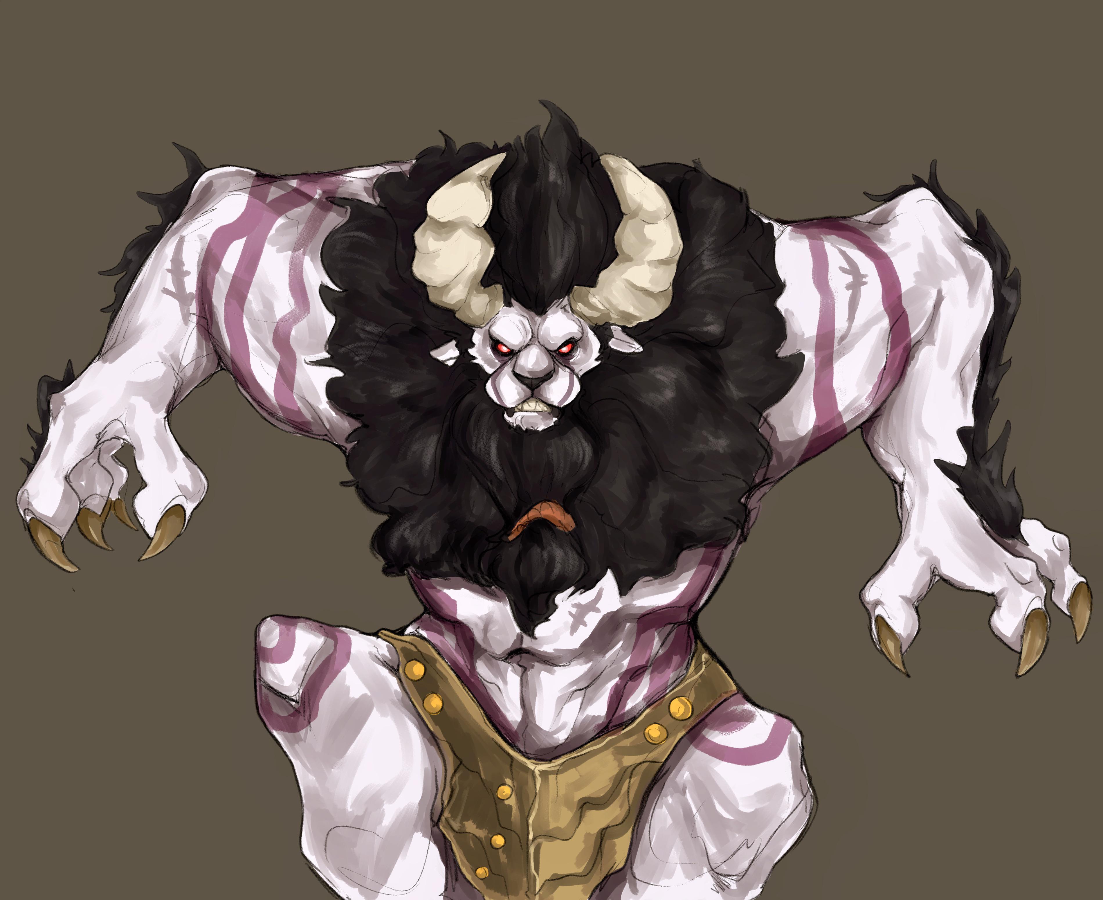 Did a study of a lynel last year probably my favorite beast in botw rbreathofthewild